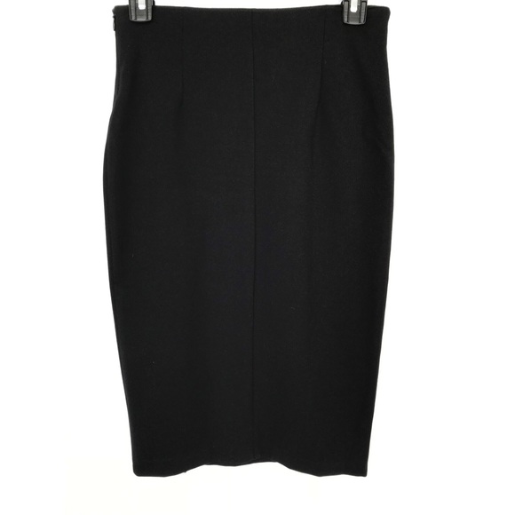 POTTER’S POT Dual Zip Slit Skirt | Black - Picture 5 of 6